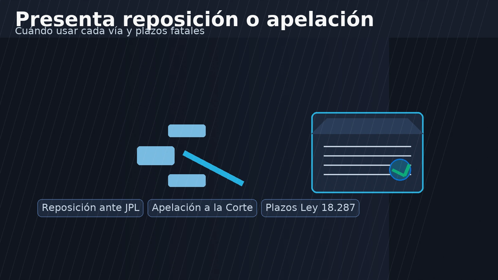 Reposición ante Juzgado de Policía Local o apelación a la Corte: vías de defensa y plazos