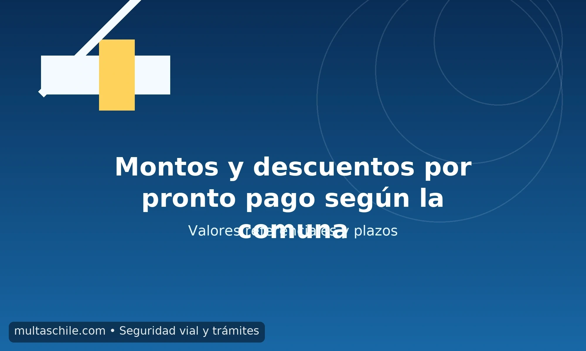 Montos de multas por sin cinturón y descuentos por pronto pago según la comuna