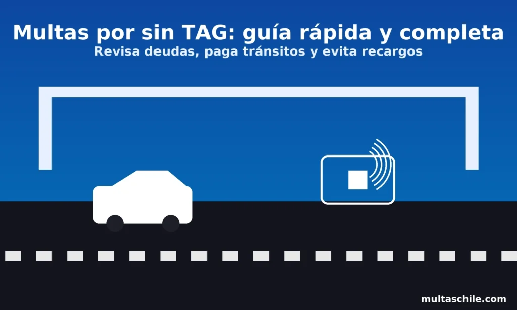 Guía 2025 de multas por sin TAG en autopistas urbanas: revisar deuda, pagar tránsitos y evitar recargos – MultasChile